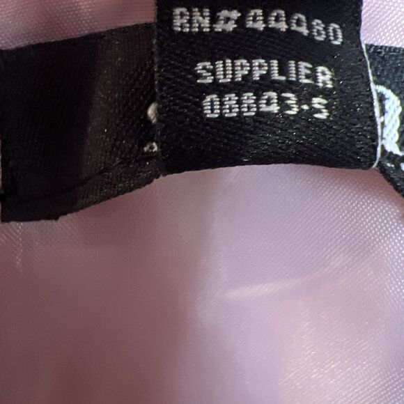 A.N.A. Womens Pink Faux Sheep Fur Hooded Jacket Vest Pockets Cozycore Large Coat - Picture 12 of 16